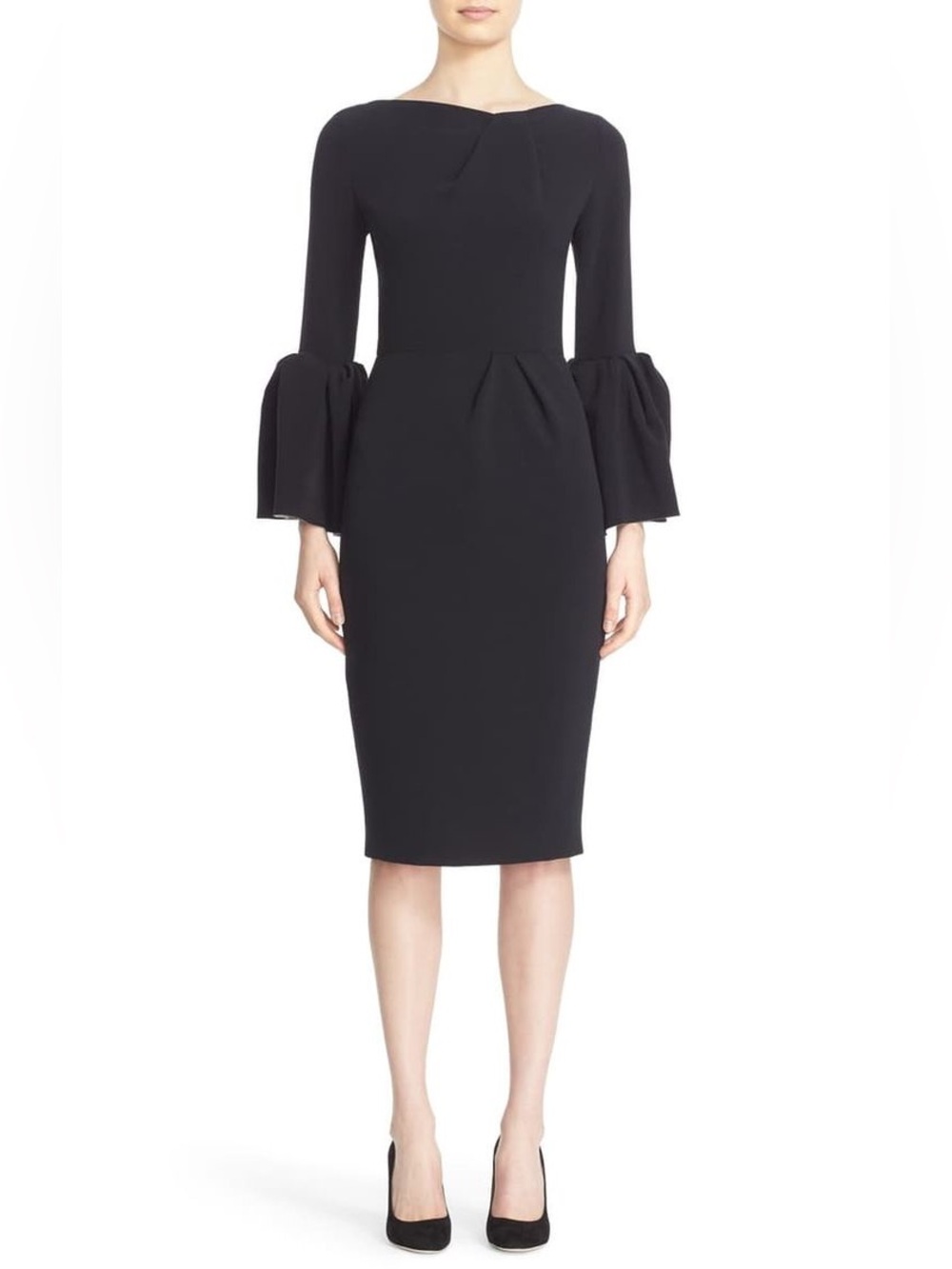 Roksanda Margot Bell Sleeve Dress Size UK 6 US 2/4